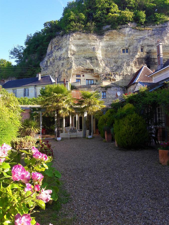 Le Vieux Vauvert Bed and Breakfast Rochecorbon Exteriör bild