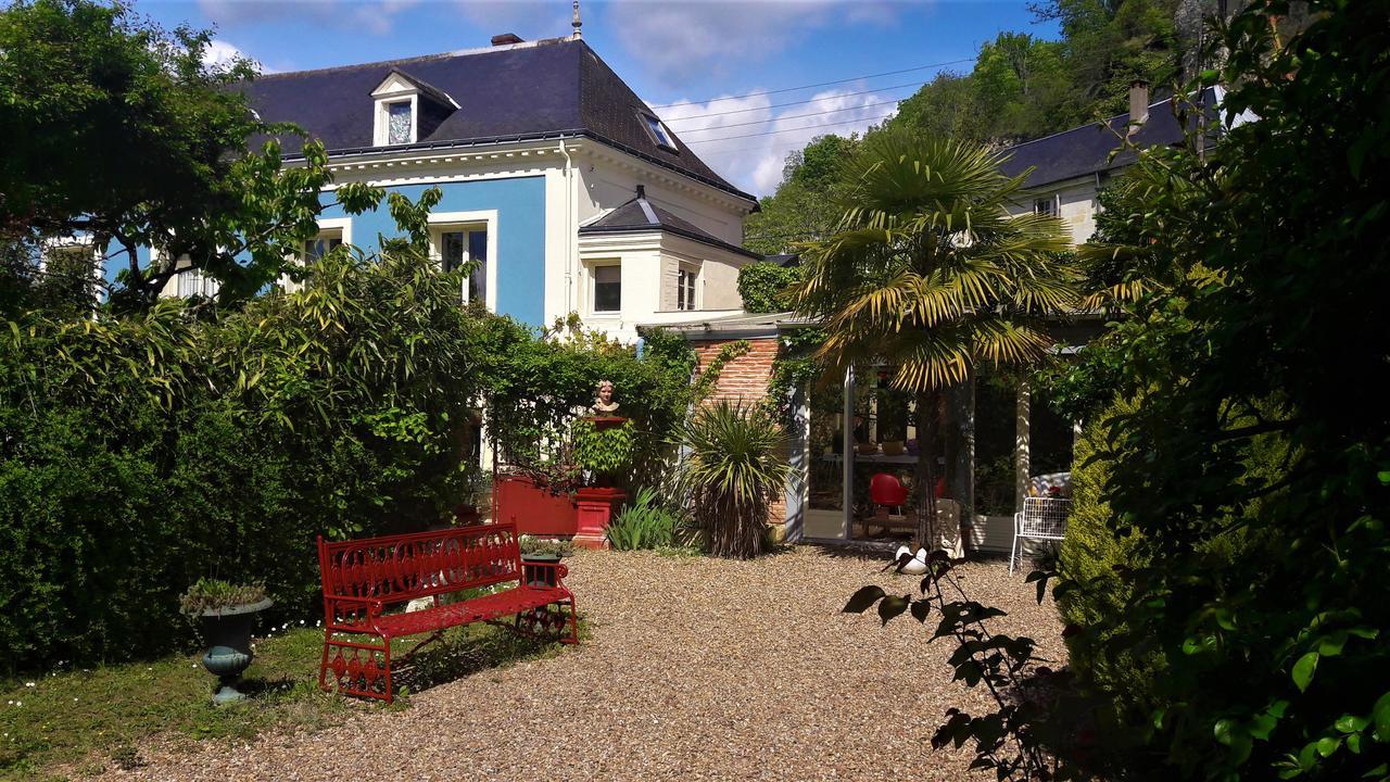 Le Vieux Vauvert Bed and Breakfast Rochecorbon Exteriör bild