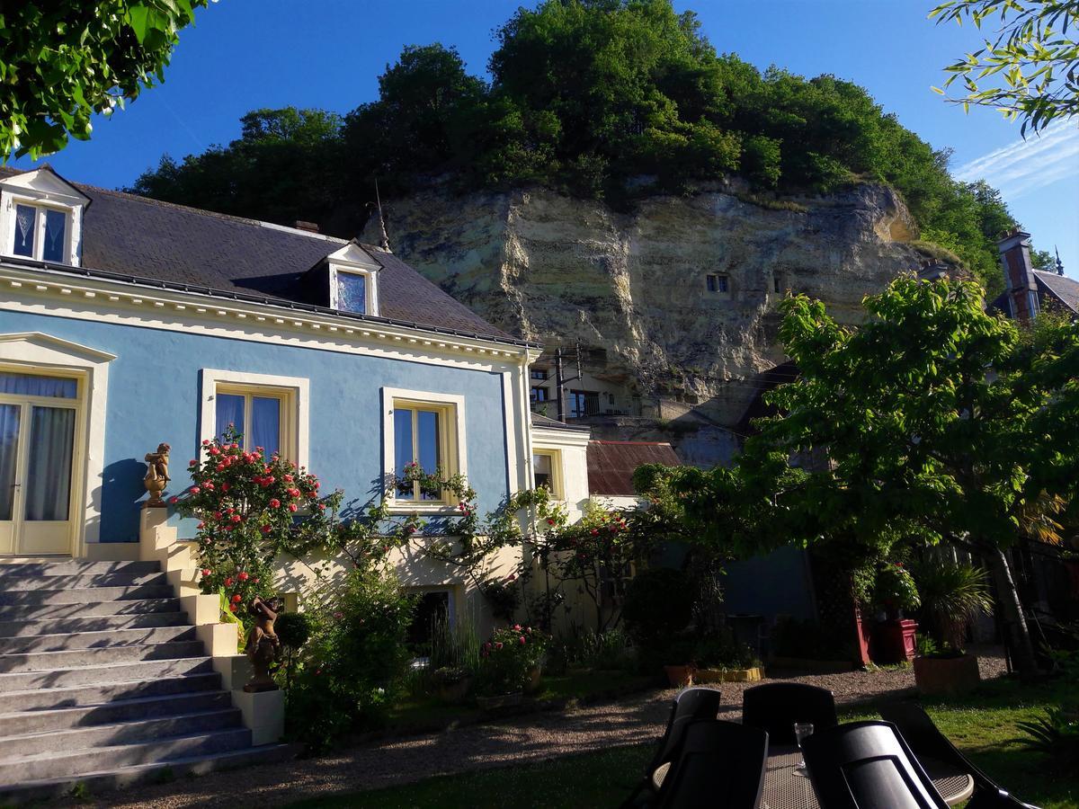 Le Vieux Vauvert Bed and Breakfast Rochecorbon Exteriör bild